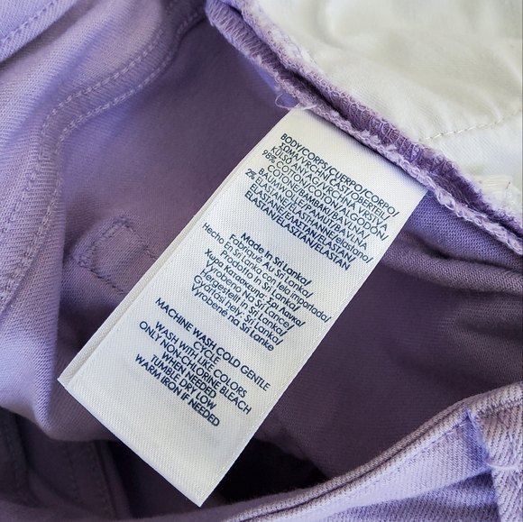 Chaps Lavender Skinny Ankle Jeans - Picture 8 of 10